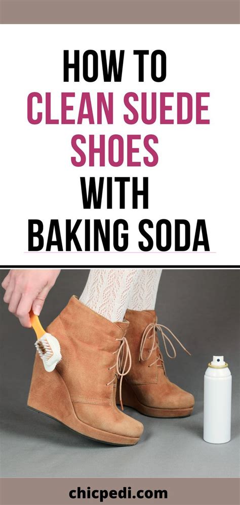 how to care for fake suede shoes|baking soda on suede shoes.